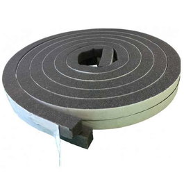 Burcasa Burlete de Poliuretano para Garaje Gris 17x17mm x 6,5m