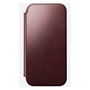 Nomad Modern Leather Folio iPhone 17 Pro Max Color Borgoña