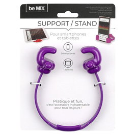 Be Mix Soporte Tableta-Móvil Access Tel, Original y Divertido Soporte para Tabletas y Teléfonos Móviles, Disponible en Varios Colores