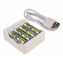 Ansmann Charger Basic IV con 4 baterías AA 1300mAh