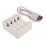 Ansmann Charger Basic IV con 4 baterías AA 1300mAh