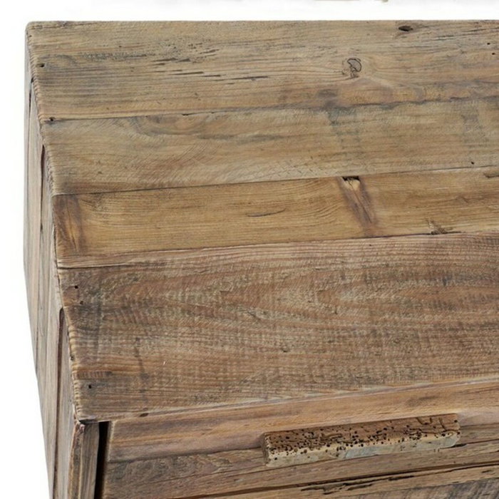 DKD Home Decor Mueble TV Madera Reciclada Pino 130x40x48
