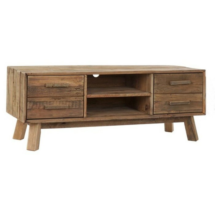 DKD Home Decor Mueble TV Madera Reciclada Pino 130x40x48