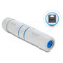 DeLOCK 90661 Conector RJ45 a RJ45 Cat.6A con rosca M23.5 x 1,5 mm IP68 Blanco