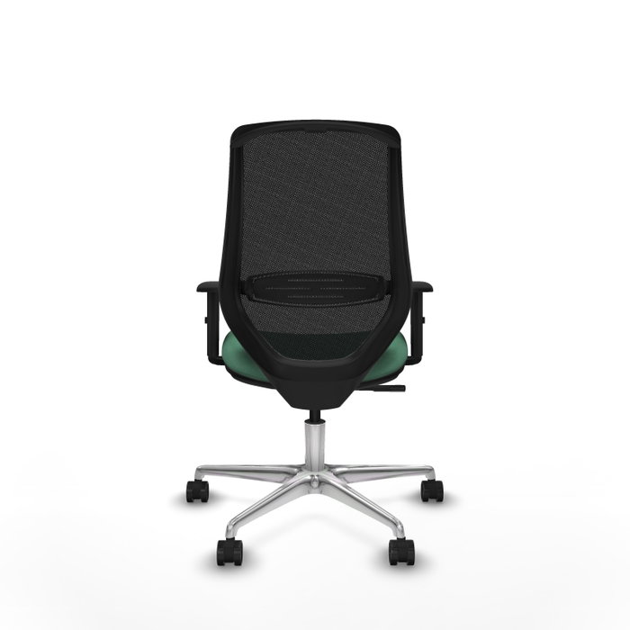 PIQUERAS Y CRESPO Silla de oficina Mardos con mecanismo Sincro Verde esmeralda y Negro