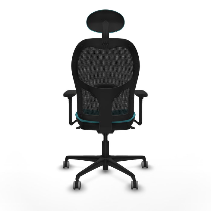 PIQUERAS Y CRESPO Silla de oficina Jorquera Turquesa y Negro PIQUERAS Y CRESPO Silla de oficina Jorquera Turquesa y Negro