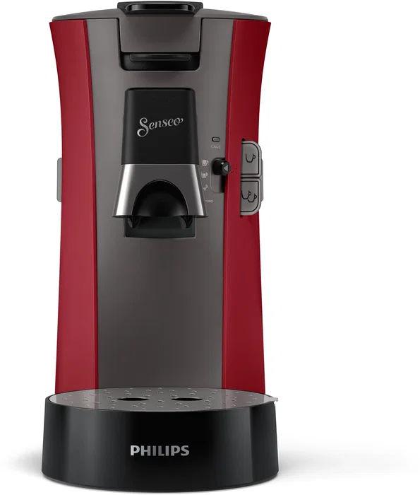 Philips Senseo Select CSA240/91 Máquina de Café en Cápsulas Roja