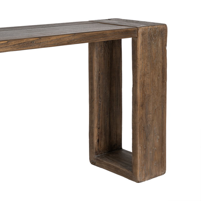 Consola Madera de Olmo Entrada 178 X 38 X 76 cm