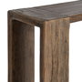 Consola Madera de Olmo Entrada 178 X 38 X 76 cm