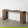 Consola Madera de Olmo Entrada 178 X 38 X 76 cm
