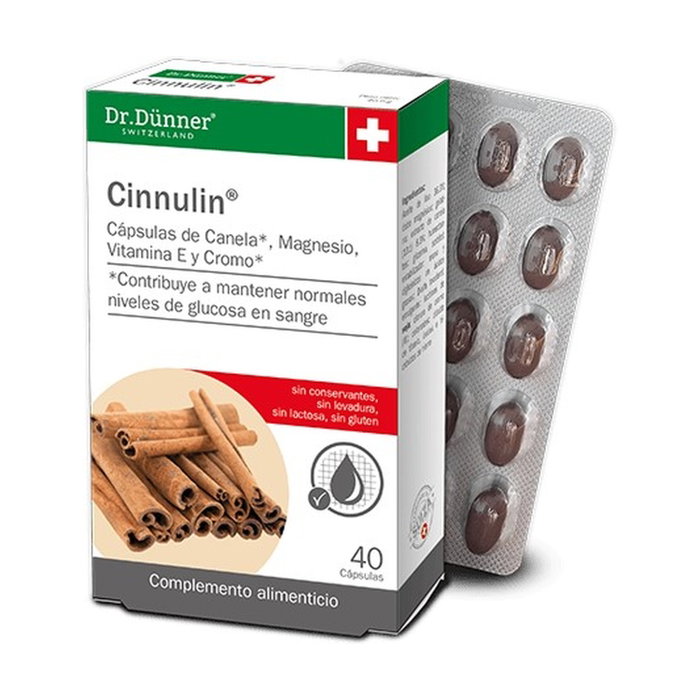 Dr. Dünner Cinnulin 40 cápsulas