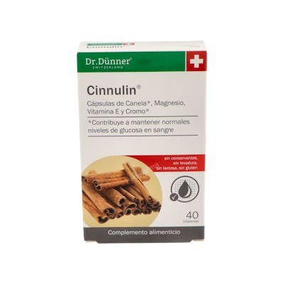 Dr. Dünner Cinnulin 40 cápsulas