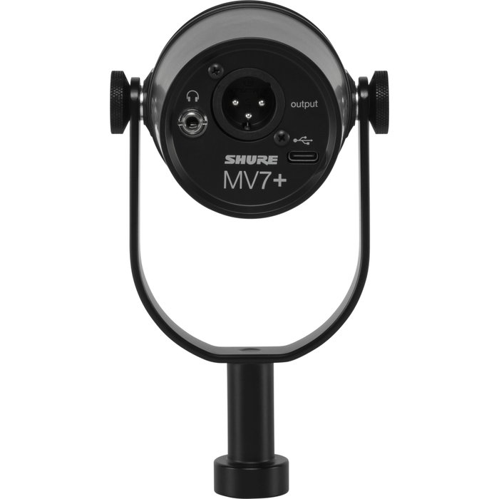 Shure MV7+ Bundle Podcast Microphone + Table Stand, Negro Shure MV7+ Bundle Podcast Microphone + Table Stand, Negro