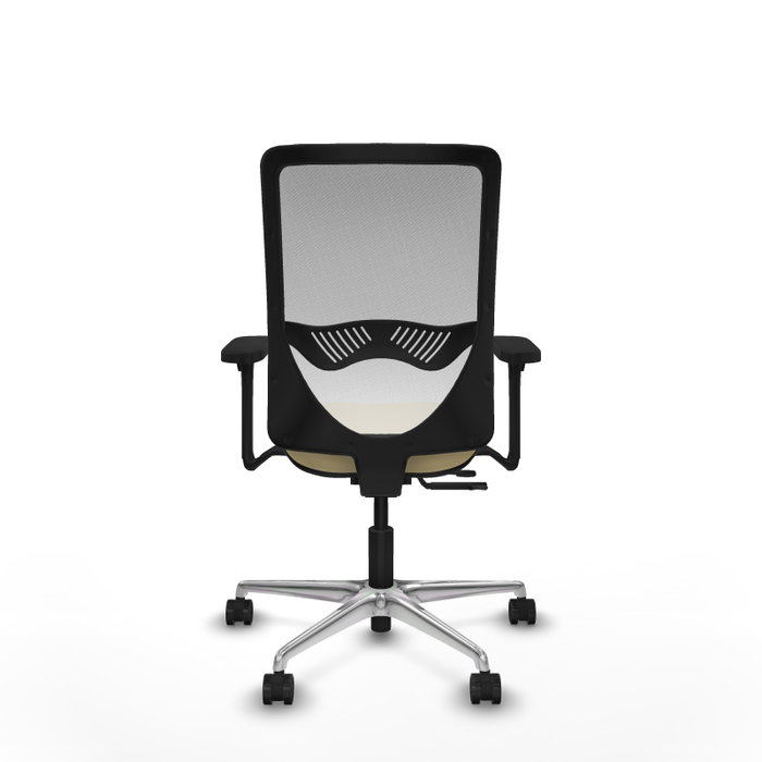 PIQUERAS Y CRESPO Silla de oficina Zulema con mecanismo Sincro/Traslack, Crema y Blanco PIQUERAS Y CRESPO Silla de oficina Zulema con mecanismo Sincro/Traslack, Crema y Blanco