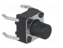 Aratas (Formerly Omron Components) Microconmutador TACT B3F-1060 SPST-NO