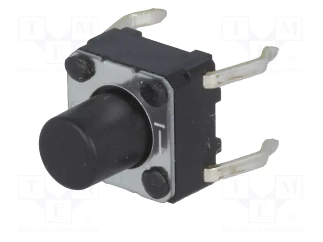 Aratas (Formerly Omron Components) Microconmutador TACT B3F-1060 SPST-NO