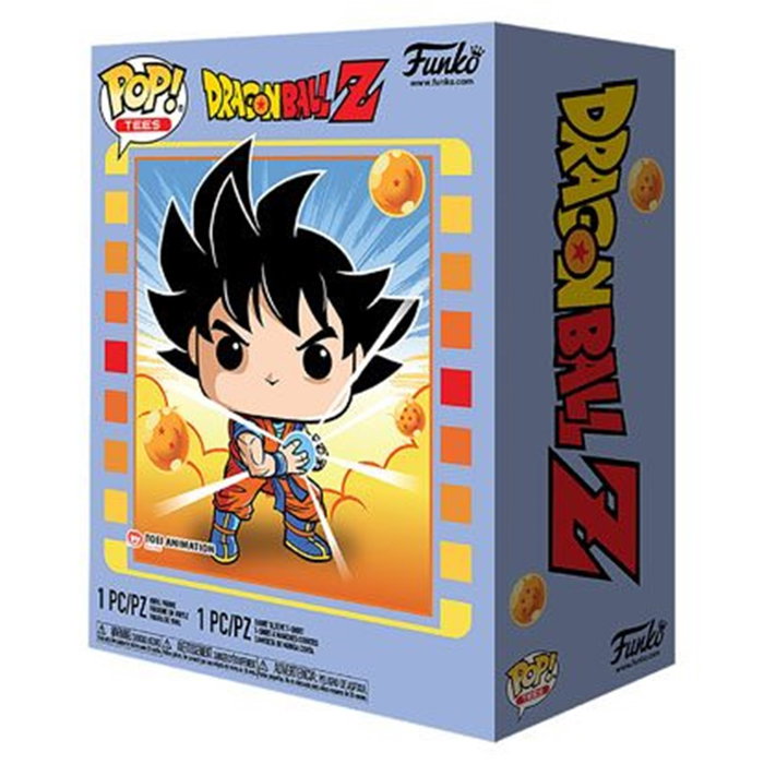 Funko Pop & Tee Dragon Ball Z Goku Kamehameha con Camiseta Talla L Funko Pop & Tee Dragon Ball Z Goku Kamehameha con Camiseta Talla L