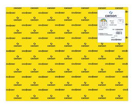 Cartulina Fluor 50X65 Cm Iris 250G Amarilla Paquete De 25