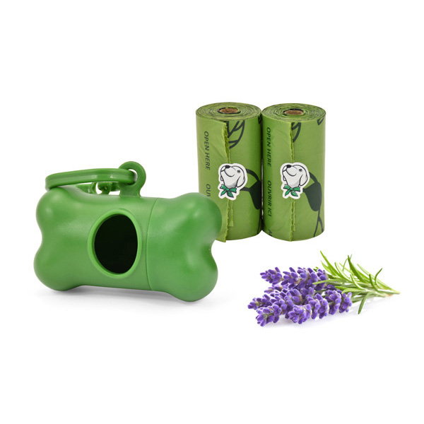 Nayeco Portabolsas Reciclado con 2 Rollos de 15 Bolsas Aroma Lavanda Nayeco Portabolsas Reciclado con 2 Rollos de 15 Bolsas Aroma Lavanda