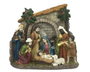 DKD Home Decor Nacimiento Navidad Tradicional Multicolor 21 x 19 x 6 cm