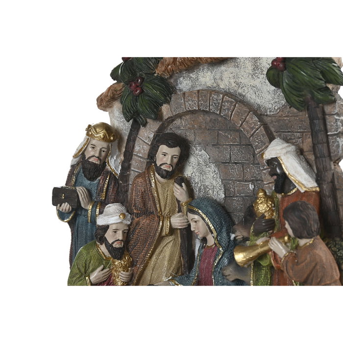 DKD Home Decor Figura de Nacimiento Multicolor en Resina