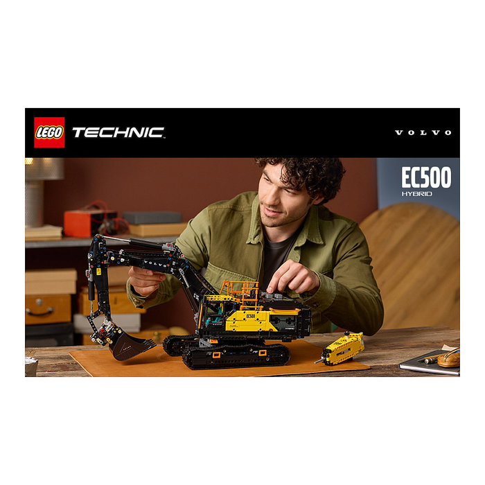 LEGO Technic Volvo EC500 Hybrid Excavator 42215