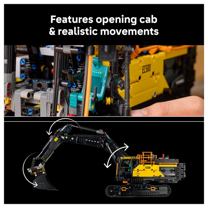 LEGO Technic Volvo EC500 Hybrid Excavator 42215