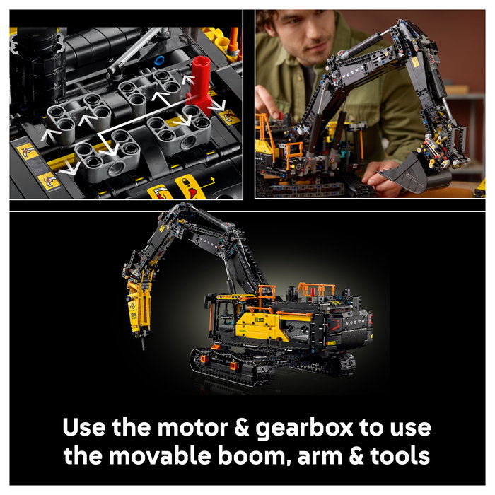 LEGO Technic Volvo EC500 Hybrid Excavator 42215