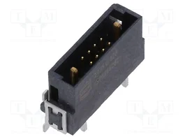 HARTING Conector de datos har-flex® Hybrid 10 pines 90° SMT