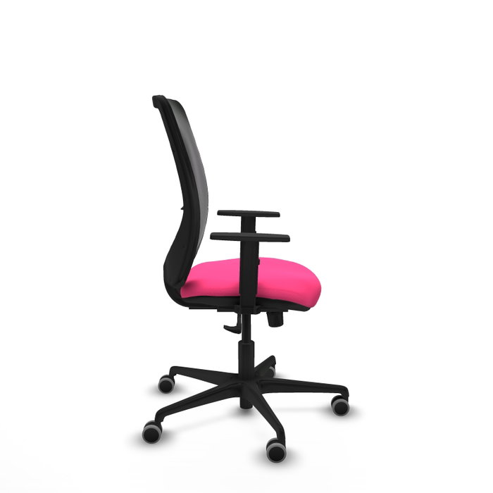 PIQUERAS Y CRESPO Silla de oficina Zulema Rosa y Negro PIQUERAS Y CRESPO Silla de oficina Zulema Rosa y Negro