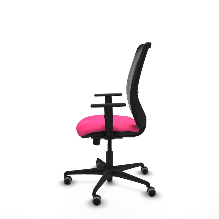 PIQUERAS Y CRESPO Silla de oficina Zulema Rosa y Negro PIQUERAS Y CRESPO Silla de oficina Zulema Rosa y Negro