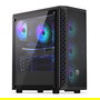 Endorfy Signum 300 ARGB Black Torre PC Negro ATX micro ATX Mini-ITX Iluminación ARGB