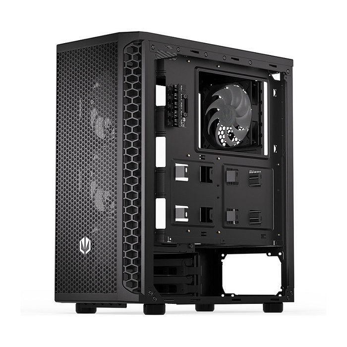 Endorfy Signum 300 ARGB Black Torre PC Negro ATX micro ATX Mini-ITX Iluminación ARGB