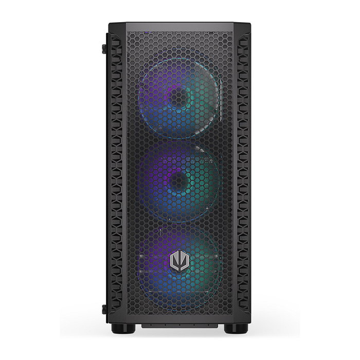 Endorfy Signum 300 ARGB Black Torre PC Negro ATX micro ATX Mini-ITX Iluminación ARGB