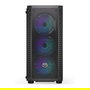 Endorfy Signum 300 ARGB Black Torre PC Negro ATX micro ATX Mini-ITX Iluminación ARGB