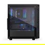 Endorfy Signum 300 ARGB Black Torre PC Negro ATX micro ATX Mini-ITX Iluminación ARGB