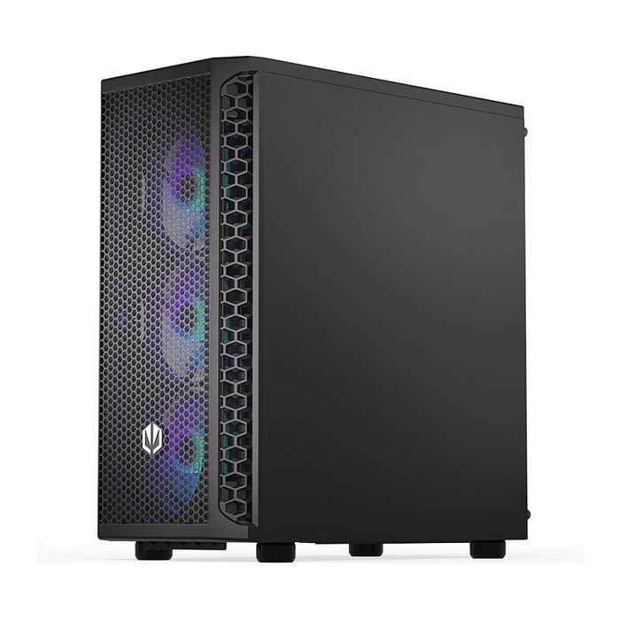 Endorfy Signum 300 ARGB Black Torre PC Negro ATX micro ATX Mini-ITX Iluminación ARGB