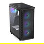 Endorfy Signum 300 ARGB Black Torre PC Negro ATX micro ATX Mini-ITX Iluminación ARGB