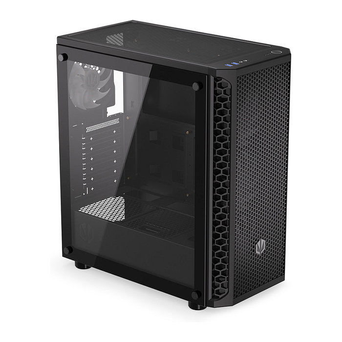 Endorfy Signum 300 ARGB Black Torre PC Negro ATX micro ATX Mini-ITX Iluminación ARGB