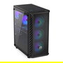 Endorfy Signum 300 ARGB Black Torre PC Negro ATX micro ATX Mini-ITX Iluminación ARGB
