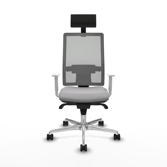 PIQUERAS Y CRESPO Silla de oficina Horna con mecanismo Sincro, Gris PIQUERAS Y CRESPO Silla de oficina Horna con mecanismo Sincro, Gris