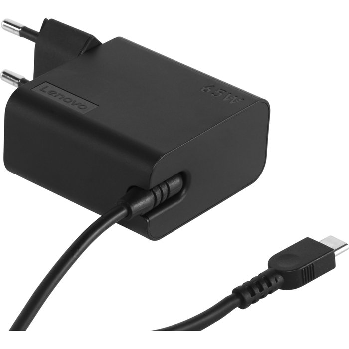 Lenovo Cargador USB Type-C 65 W Negro