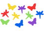 Innspiro Set de 100 Mariposas y Libélulas de Goma EVA