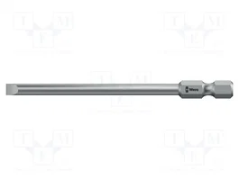 WERA Punta de destornillador de ranura 4x0,8mm 89mm