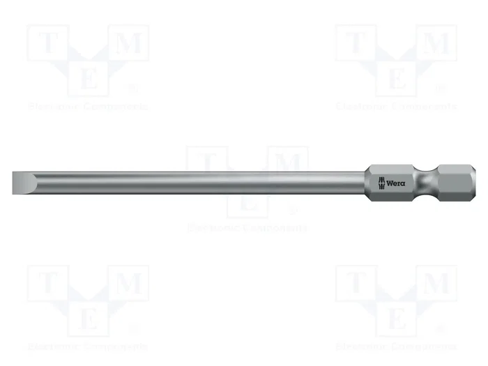 WERA Punta de destornillador de ranura 4x0,8mm 89mm WERA Punta de destornillador de ranura 4x0,8mm 89mm