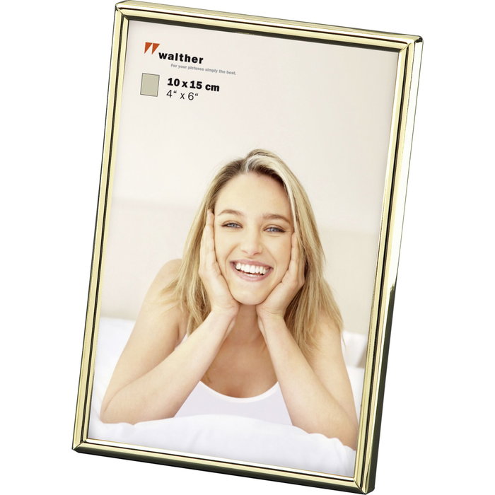 Walther Chloe Marco de fotos Dorado 10x15 Portrait Frame WD015G Walther Chloe Marco de fotos Dorado 10x15 Portrait Frame WD015G