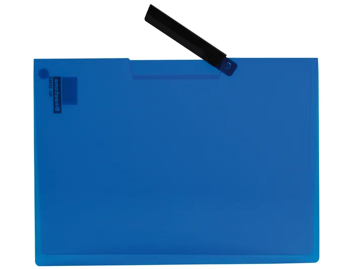 Liderpapel Carpeta Dossier con Pinza Lateral Azul DIN A4 Liderpapel Carpeta Dossier con Pinza Lateral Azul DIN A4