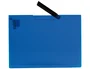 Liderpapel Carpeta Dossier con Pinza Lateral Azul DIN A4