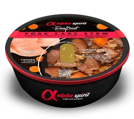 Alpha Spirit Estofado Oreja Cerdo Realfood Canine 9x280 gr