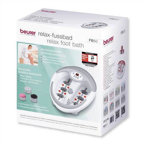 Beurer FB-50 Hidromasaje de Pies Multifuncional con Pantalla LED